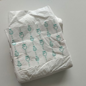 Maximum qualitas adulta diaper cum CE certificatorium disposable tape diaper pro senes cura gratis specimen