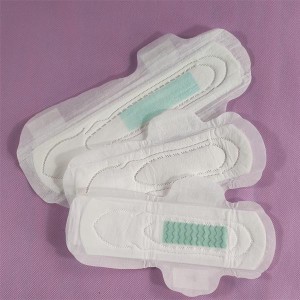 Poj niam Sanitary Napkin Lag luam wholesale Poj niam Menstrual Period Sanitary Pads Super Mos Paj Rwb Disposable