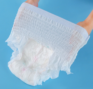 ຮ້ອນຂາຍລາຄາຖືກ ການຜະລິດຜ້າອ້ອມຜູ້ໃຫຍ່ດູດຊຶມສູງ Disposable Diapers soft pants ການຝຶກອົບຮົມຜູ້ໃຫຍ່ OEM ດຶງຂຶ້ນ pant