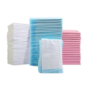 High Absorbent Incontinence Pads Hexagon Embossed Diapers Medical Underpad 60 X 90 Under Pad for Hospital