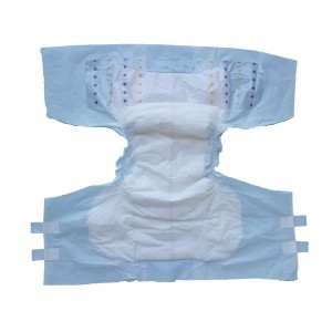 Adult Diaper Super Absorbency Made in China Disposable Diapers Wholesale Fluff Pulp Incontinence Adult Diapers for Old People