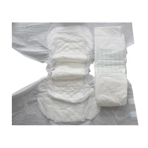 Adult Diaper Super Absorbency Made in China Kertakäyttövaipat Tukku Fluff Pulp Inkontinenssivaipat vanhuksille