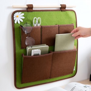 Massive Selection for Diaper Bag With Portable Bed - High quality storage bag, wall door closet hanging storage bag storage bag felt wall hanging bag organizer Made in China – Junhang