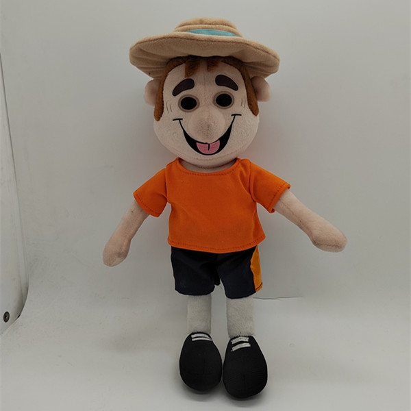 Computer printed stuffed toy with hat (1)