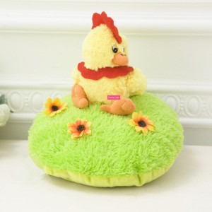 Cute lawn chicken plush toys