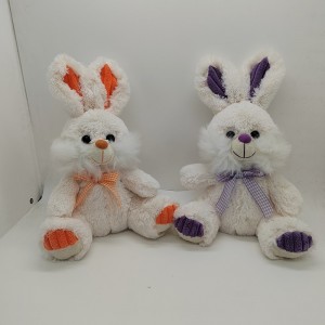 Yeni materiallardan hazırlanmış sevimli dovşan təmtəraqlı oyuncaqlar
