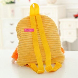 Hot Sale Children′s Schoolbag Monkey Plush Toy Backpack