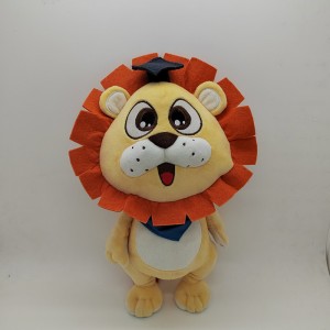 Производи за промоција на лав маскота кадифен играчки