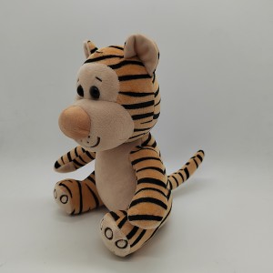 Wholesale Sitting Cute Plush Tiger Toys for Children