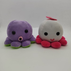 Plush Toy Supplier Stuffed Orange Octopus Cuttlefish Dulaan