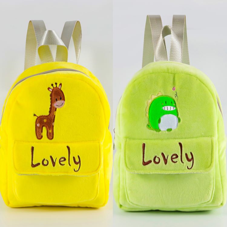 Wholesale plush toy schoolbag backpack stationery bag Featured Image