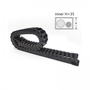 professional factory for Steel Cable Carrier Drag Chain – JY35 Anti-noise Flexible Cable Tray Chain – JINAO