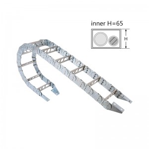 18 Years Factory Full Closed Type Drag Chain - TL65 Steel Cnc Drag Chain Carrier – JINAO