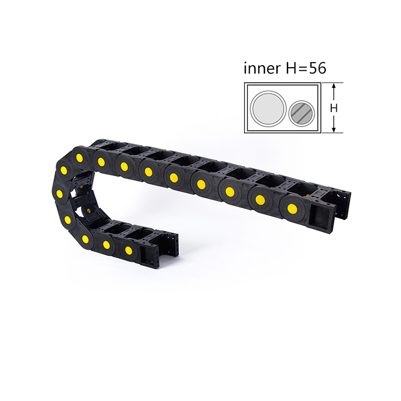 Special Design for Plastic Energy Cable Chain - ZQ56 Bridge type Load Bearing Energy Drag Chain – JINAO