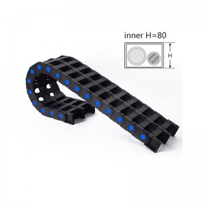 Personlized Products Cable Drag Chain Parts - ZQ80D Double- row Bridge type Load Bearing Plastic Cable Drag Chain – JINAO