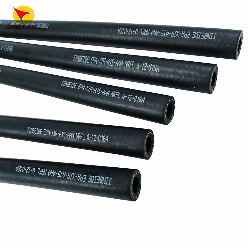Manufacturing Companies for Measuring Pvc Pipe - Facotory Electronic Fuel Injection (EFI)  Hose 4 Layers Reinforces Rubber Fuel Hose – JINBEIDE