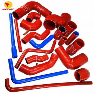Trending Products Silicone Air Ducting - Construction Machinery High Temperature High Pressure Resistance Silicone Hose – JINBEIDE