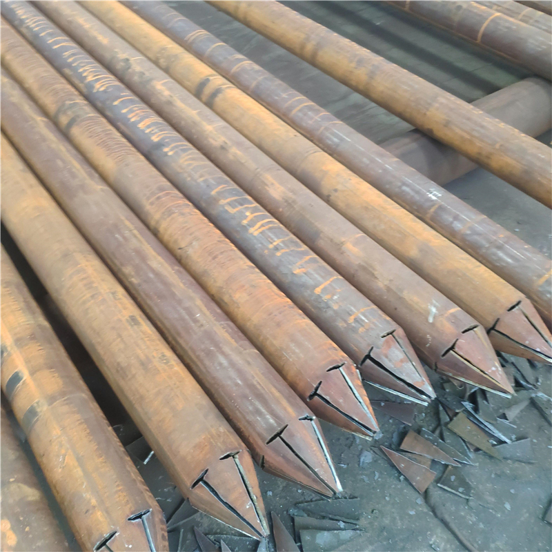 A106 GrB Seamless Grouting Steel Pipes for Pile