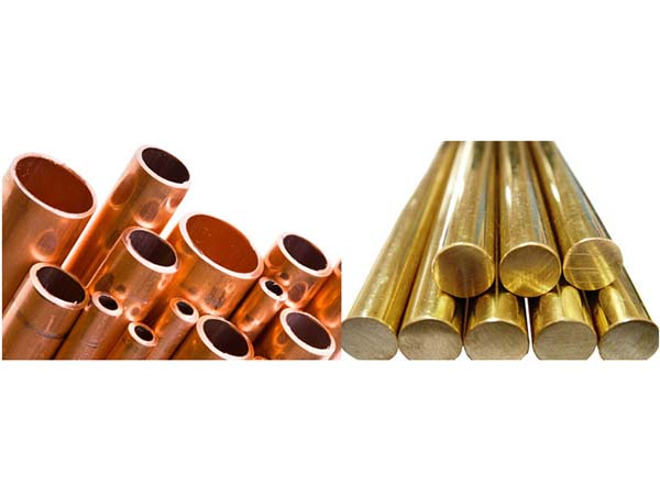 How to differentiate between Brass and Copper?
