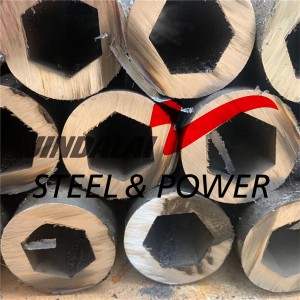 Special Design for ASTM 201 304 316 316L 2205 Coele Sectio Hexagonal Shaped Steel Pipe