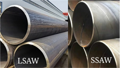 The difference between LSAW Pipe and SSAW tube