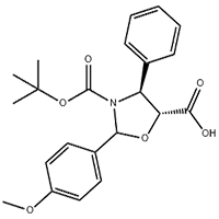 (4s,5r)-3-tert-butoxycarbony-2-(4-anisyl)-4- phenyl-5- oxazolidine carboxylic acid