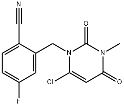 OEM China Lancaster Water Treatment - 2-((6-chloro-3-Methyl-2,4-dioxo-3,4-dihydropyriMidin-1(2H)-yl)Methyl)-4-fluorobenzonitrile – JIN DUN