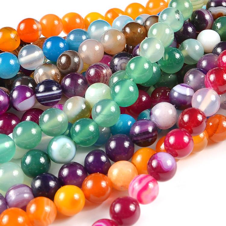 Natural Agate Beads Wholesale