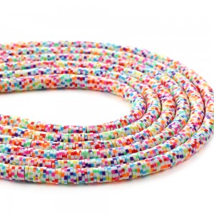 Soft clay beaded bohemia bracelet accessories round beads