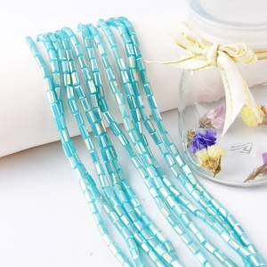 Small Square Beads Fashion Glass Beads Materials for Jewelry For DIY Bracelets Earring Rings Beads