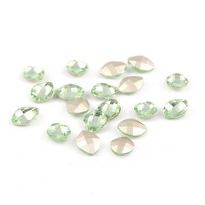 China Supplier China Drop Shape Flatback Sewing Crystal Rhinestones with D Claw