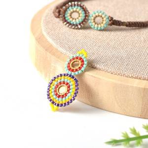 Wholesale fashion Japanese Miyuki glass seed beads charm jewelry latest bracelet designs for girls