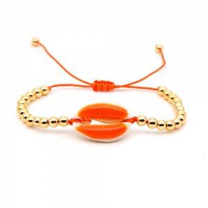 Fashion beach natural dripping female shell bracelet colorful shell bohemian bracelet