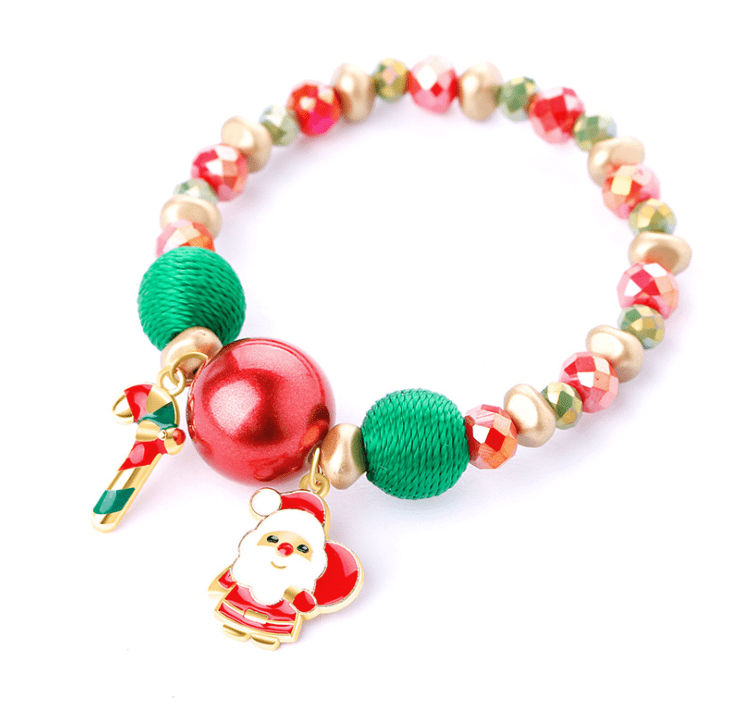 China Miyuki Seed Beads Pricelist –  YIWU Fashion Lucky Faceted Crystal Beads custom Christmas Bracelet for men – Jingcan