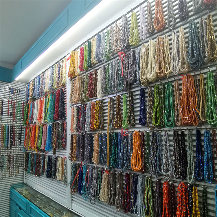 Wholesale 4-20mm loose glass beads for jewelry making