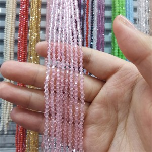 150 Color and 40 shapes crystal beads for rosary jewelry making