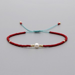 Friendship miyuki seed beads elastic bracelet for women gift