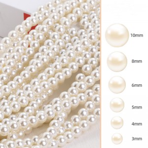 3/4/5/6/8/10mm Fancy Natural Pearl Beads for Jewelry Making