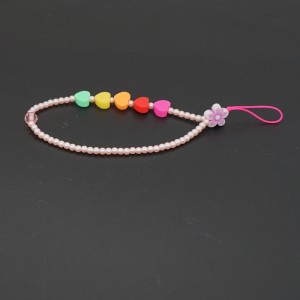 Wholesale Bead Mobile Accessories Bohemian Summer Beach Peal Cell Phone Chain String