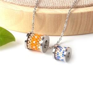 Wholesale hight quality miyuki seed beads metal charms pendants for jewelry making