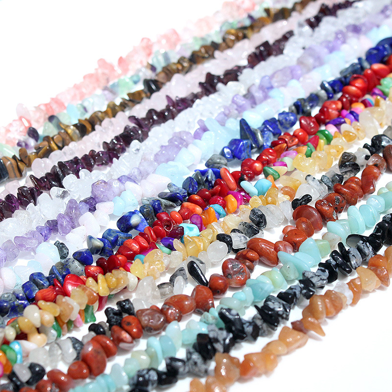 Ss12、Ss16、Ss20 Hotfix Rhinestone Factories –  irrrgular natural stone beads for bracelet necklace earring making  – Jingcan