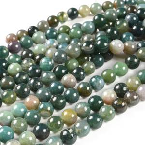 Natural aquatic agate beadsfor jewelry making wholesale beads