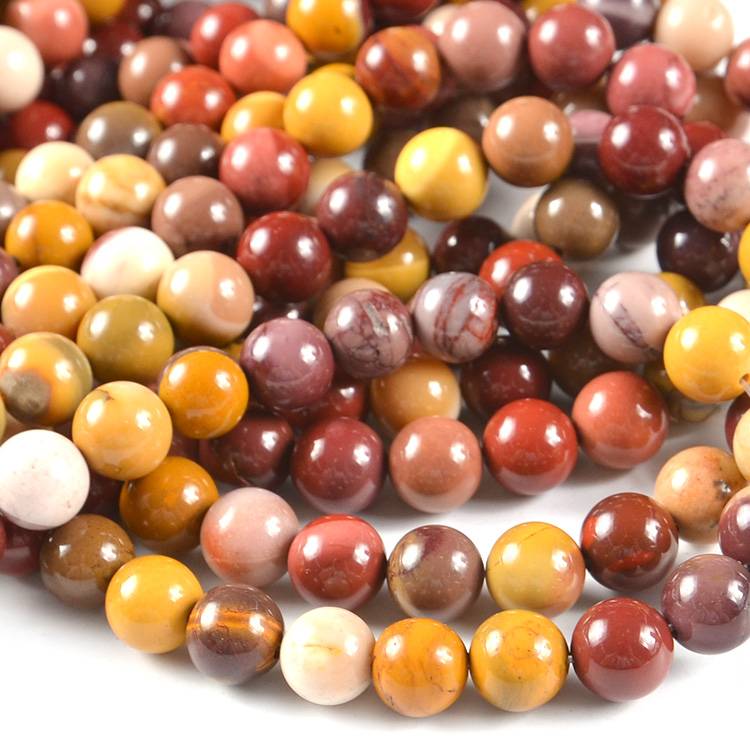 4mm Bead Bracelet Pricelist –  Natural stone beads wholesale loose yolk beads for jewelry making  – Jingcan