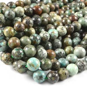 Natural beads gemstone 8mm loose beads wholesale African turquoise beads