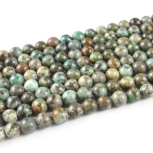 Natural beads gemstone 8mm loose beads wholesale African turquoise beads