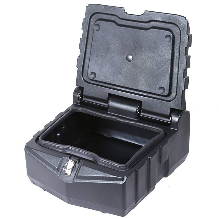 China Wholesale Atv Luggage Boxes Manufacturers - Portable Plastic Hard Rotomolded Ice Box Ice Chest Cooler Durable Customized Cooler Box – jinghe