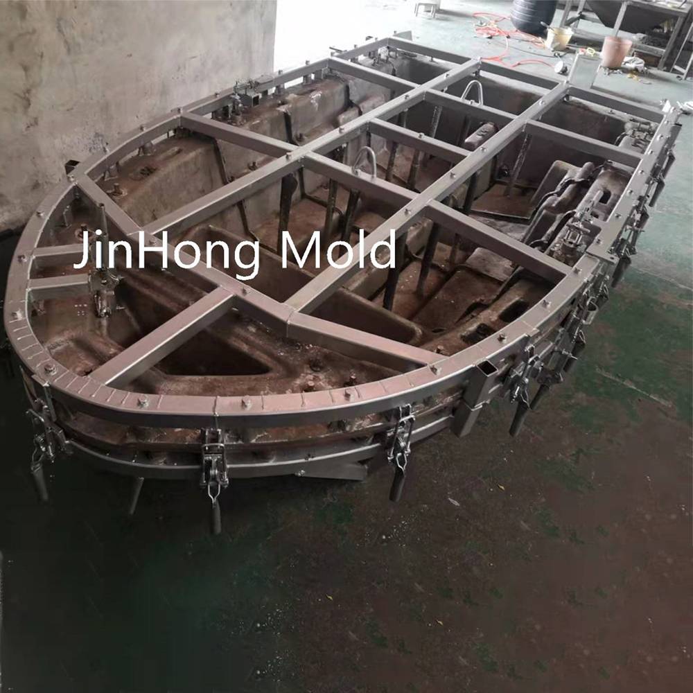 High quality rotomolded polyethylene boats mold