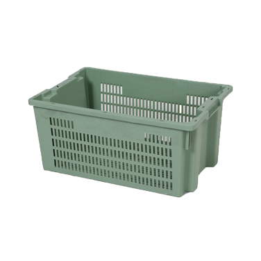 Stackable nestable fresh crate -Perforated series 270mm