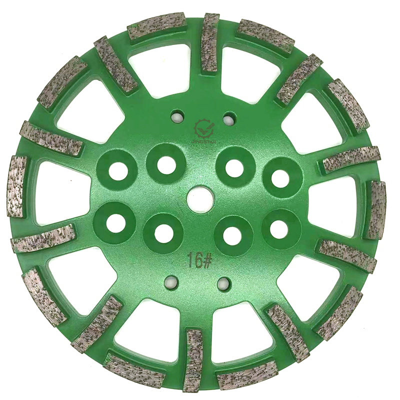 OEM/ODM China Floor Grinding Disc - 10 Inch Concrete Grinding Wheel For Blastrac Mk Edco Spe Grinder Machine – Jingstar