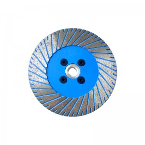 5 Inch Turbo Rim Grinder blade for Granite and Marble